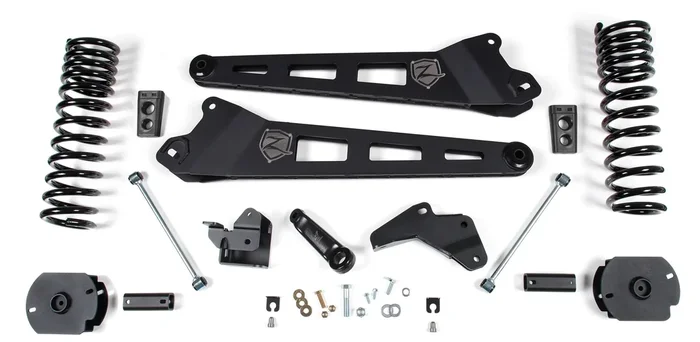 ZONE 2014-2018 RAM 2500 4WD DIESEL 4.5″ RADIUS ARM LIFT KIT