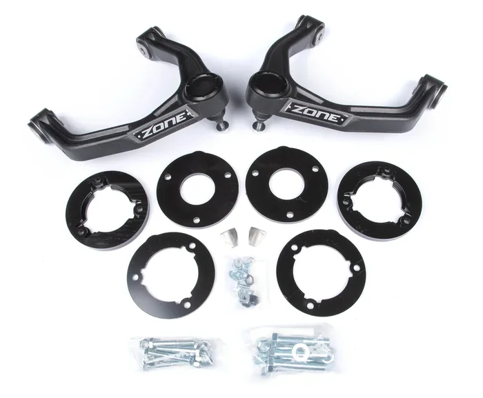 ZONE 2019-2025 CHEVY,GMC 1500 AT4X,ZR2 TRUCK 1.5-1.75″ CONTROL ARM LEVELING KIT