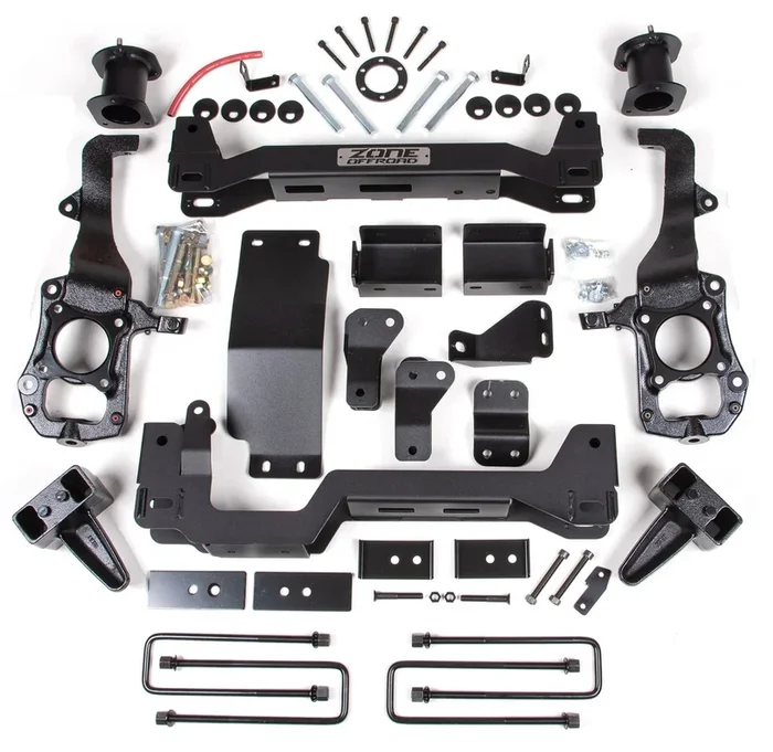 ZONE 2021-2025 FORD F-150 4WD 4″ SUSPENSION LIFT KIT,3″ BLOCK