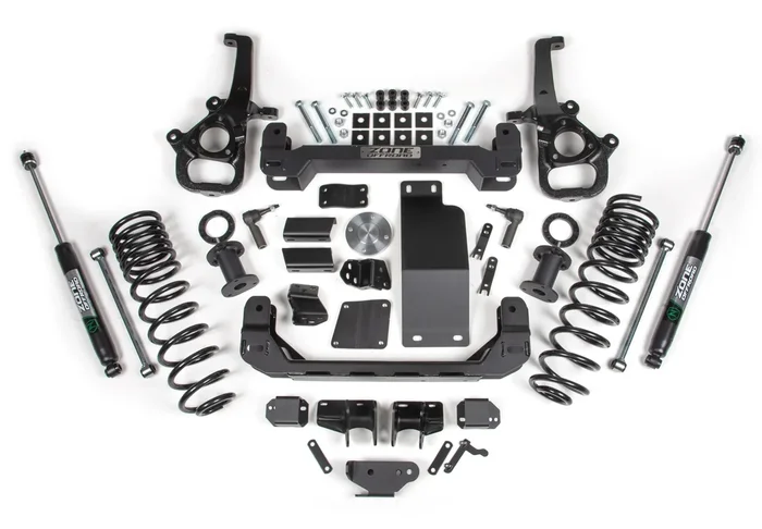 ZONE 2025 RAM 1500 4WD STANDARD OE KNUCKLE 6″ LIFT KIT WITH NITRO SHOCKS